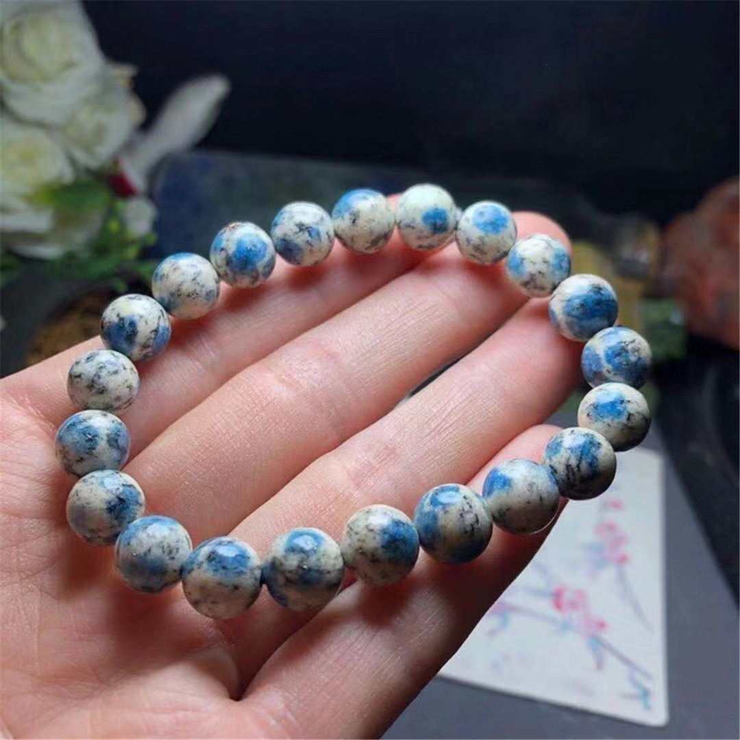 Gemstone Bracelet Healing - Pulsera de jaspe K2 Natural para