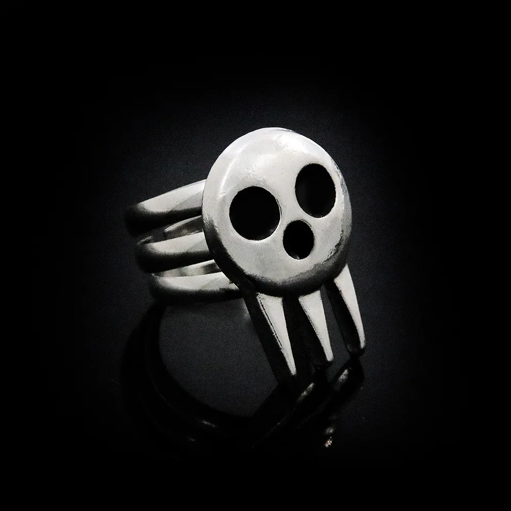 Gothic Skull Ring - Anillo de Cosplay de calavera de