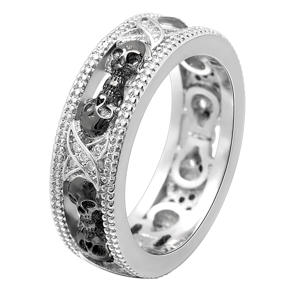 Gothic Skull Ring - Hainon 2024 nuevo anillo gótico para