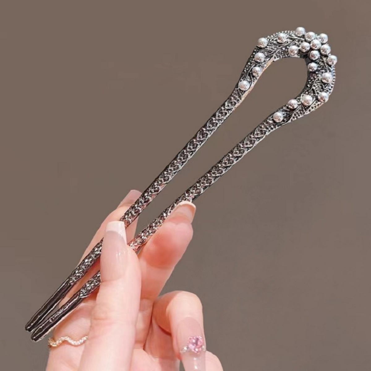Shop Jewelry & Watches Near Me - Horquilla nueva perla en forma de