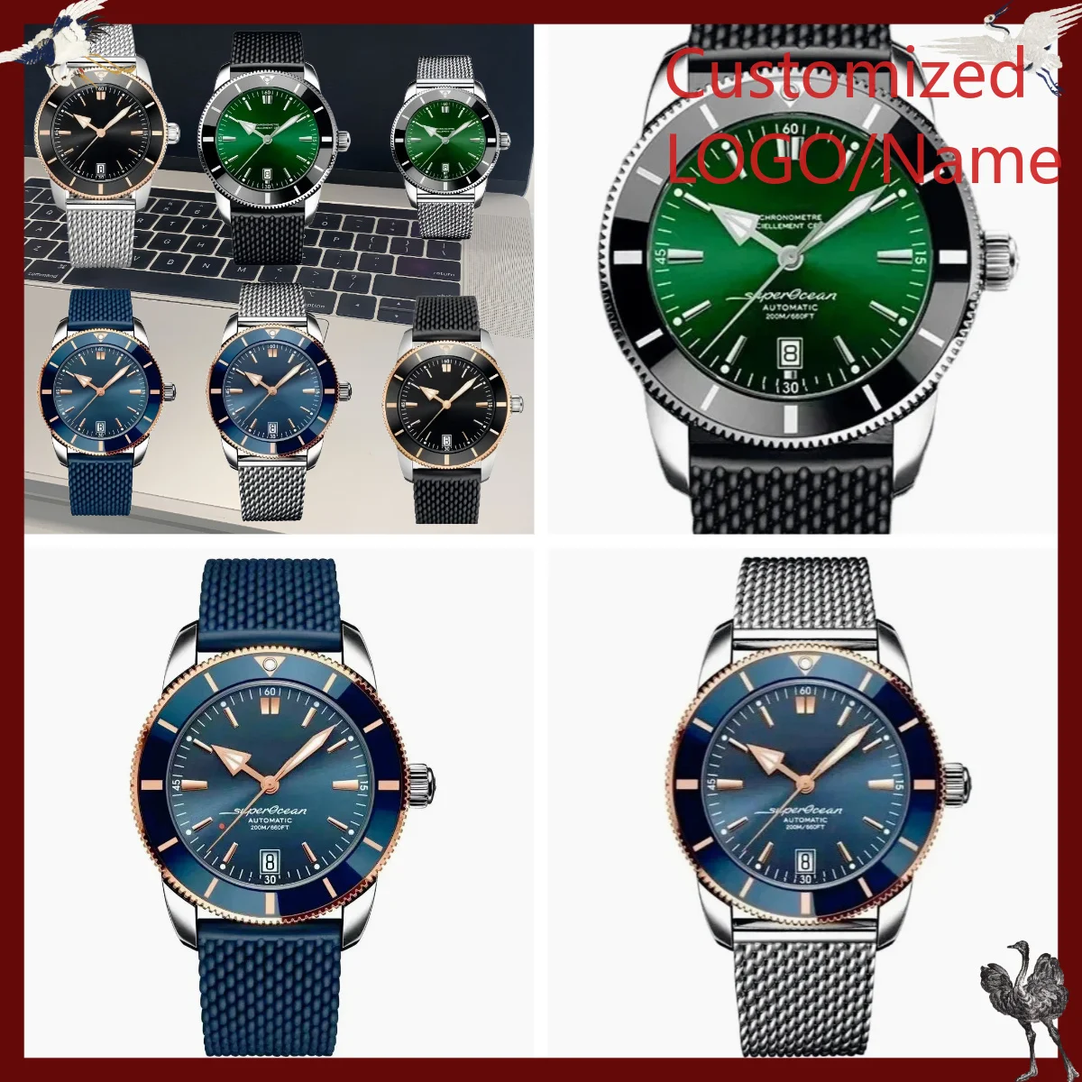 Jewelry For Watches - Reloj Mecánico Automático Deportivo Personalizado A1212