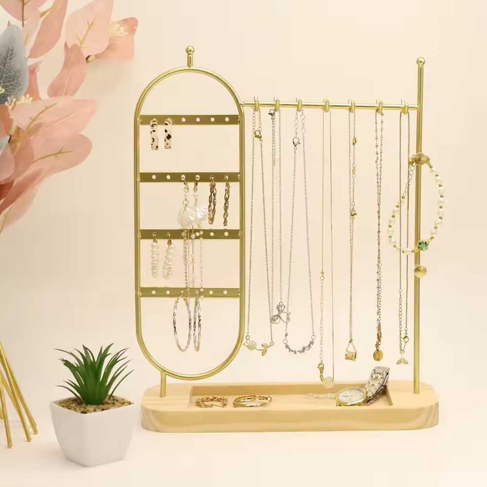 1 estante de joyería con base  - Jewelry Stores With Watches reseña y precio