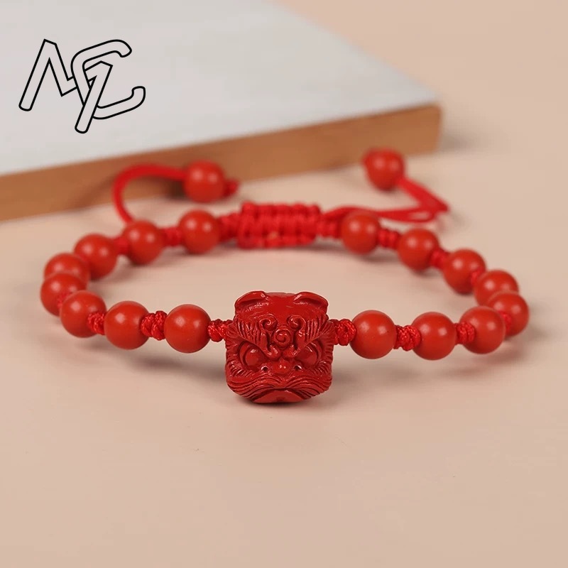 Pulsera de danza del león cina - Gemstone Bracelet Healing reseña y precio