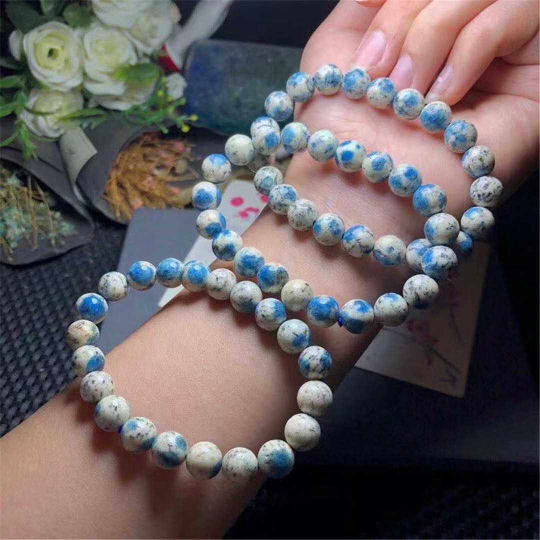 Pulsera de jaspe K2 Natural pa - Gemstone Bracelet Healing reseña y precio