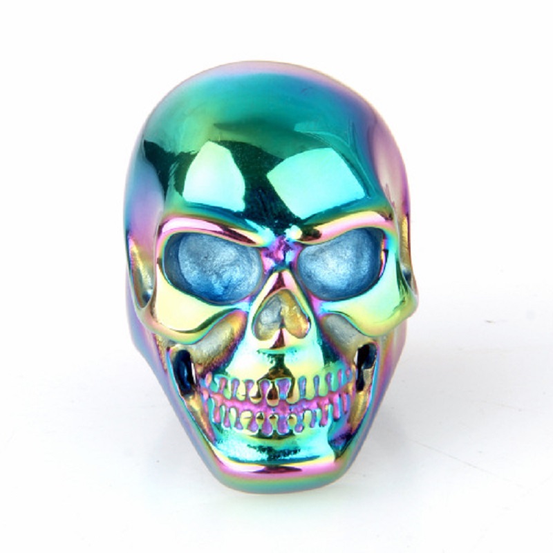 Anillo gótico azul con calaver - Gothic Skull Ring reseña y precio