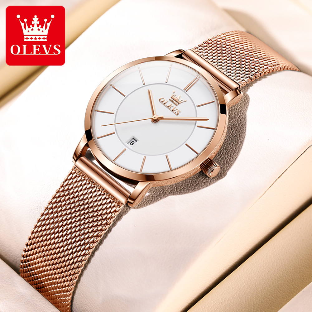 OLEVS reloj de mujer 5869 eleg - Jewelry For Watches reseña y precio