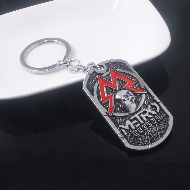 Juego Metro Exodus 2033 collar - Mens Dog Tag Necklace reseña y precio