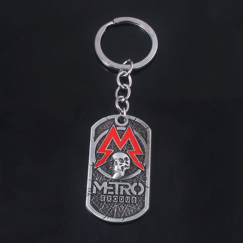 Juego Metro Exodus 2033 collar - Mens Dog Tag Necklace reseña y precio
