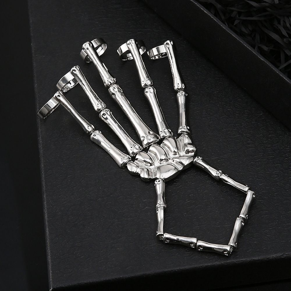 Pulsera de metal para fiesta,  - Gothic Skull Ring reseña y precio