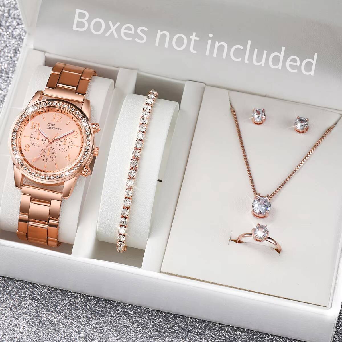 Juego de 6 relojes de pulsera  - Jewelry Watch Making reseña y precio