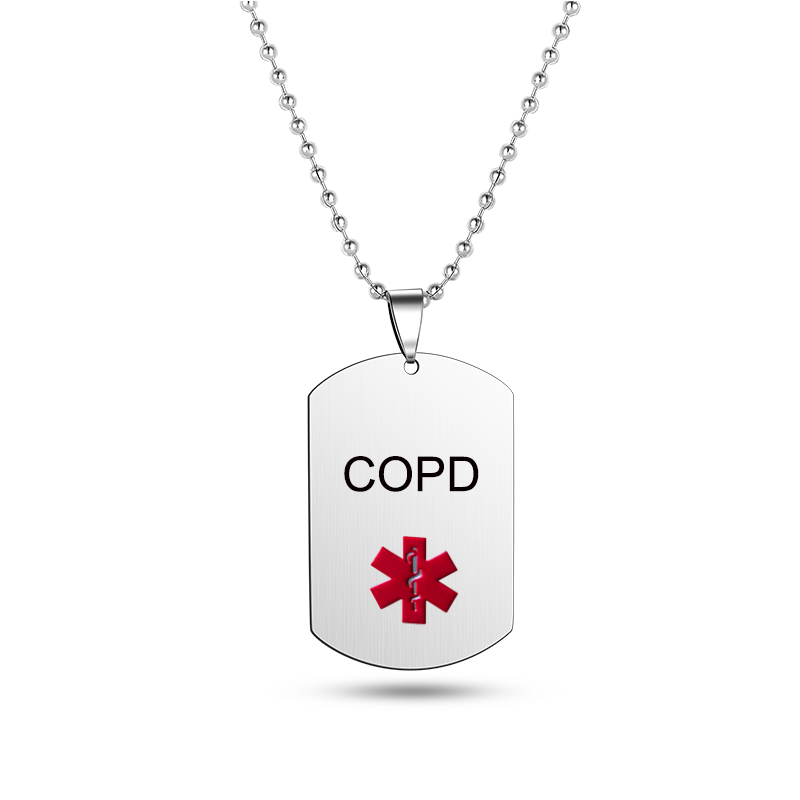 Collar con etiqueta de perro d - Mens Dog Tag Necklace reseña y precio