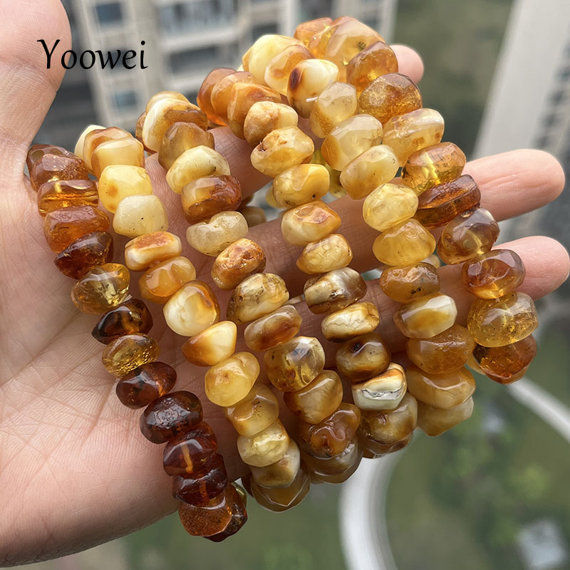 Pulseras de Ámbar Amarillo 100 - Gemstone Bracelet Healing reseña y precio