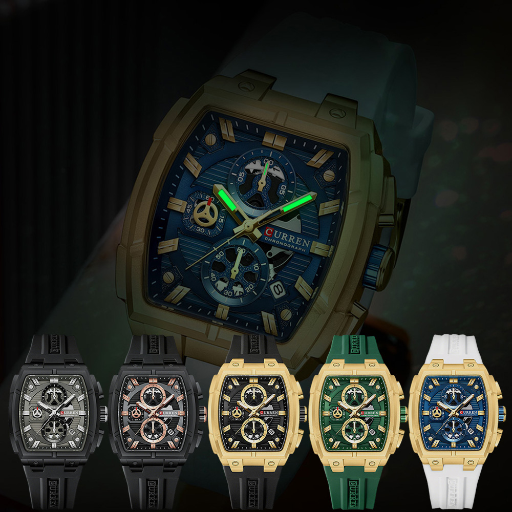 Reloj CURREN de Lujo Vintage p - Jewelry For Watches reseña y precio