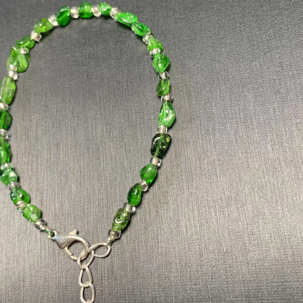 HEYYA-pulsera de diópsido Natu - Gemstone Bracelet Healing reseña y precio