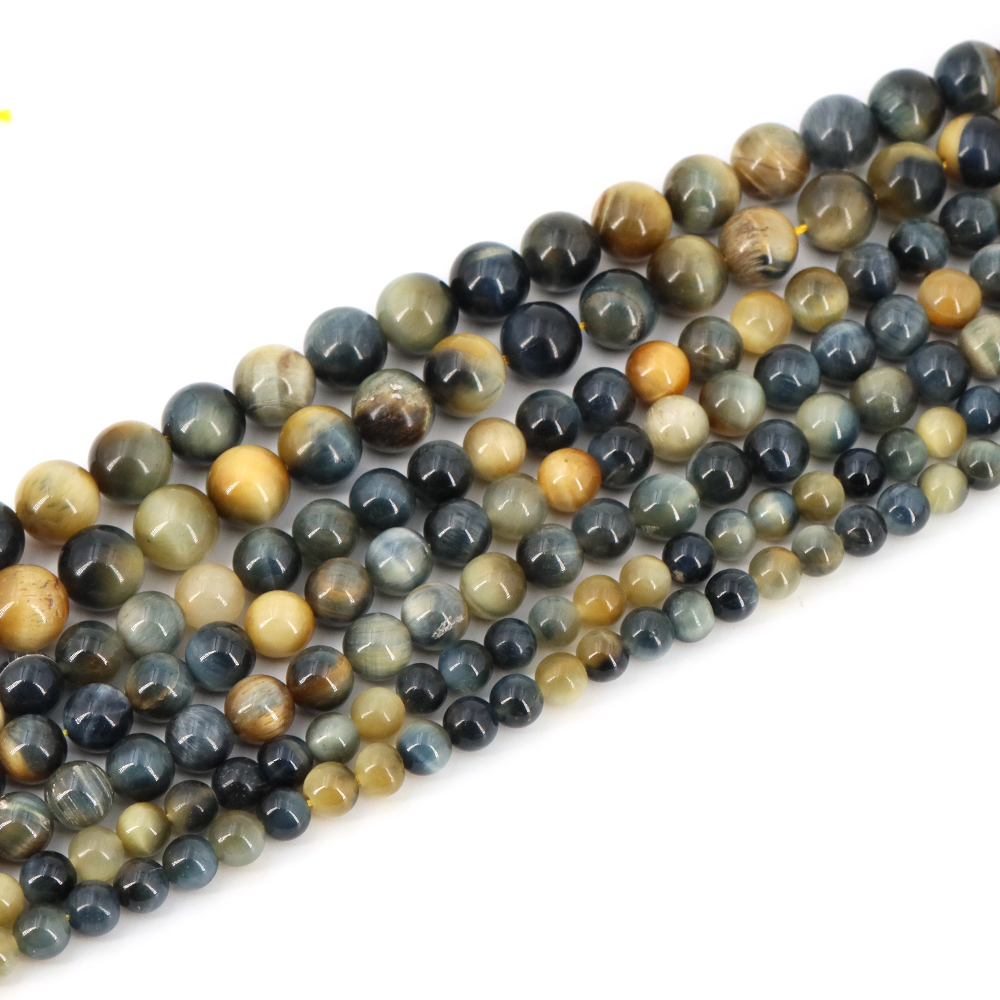 Cuentas de ojo de tigre de ens - Gemstone Bracelet Healing reseña y precio