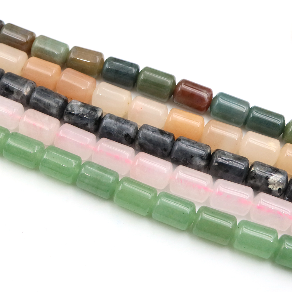 Cuentas cilíndricas de piedra  - Gemstone Bracelet Healing reseña y precio