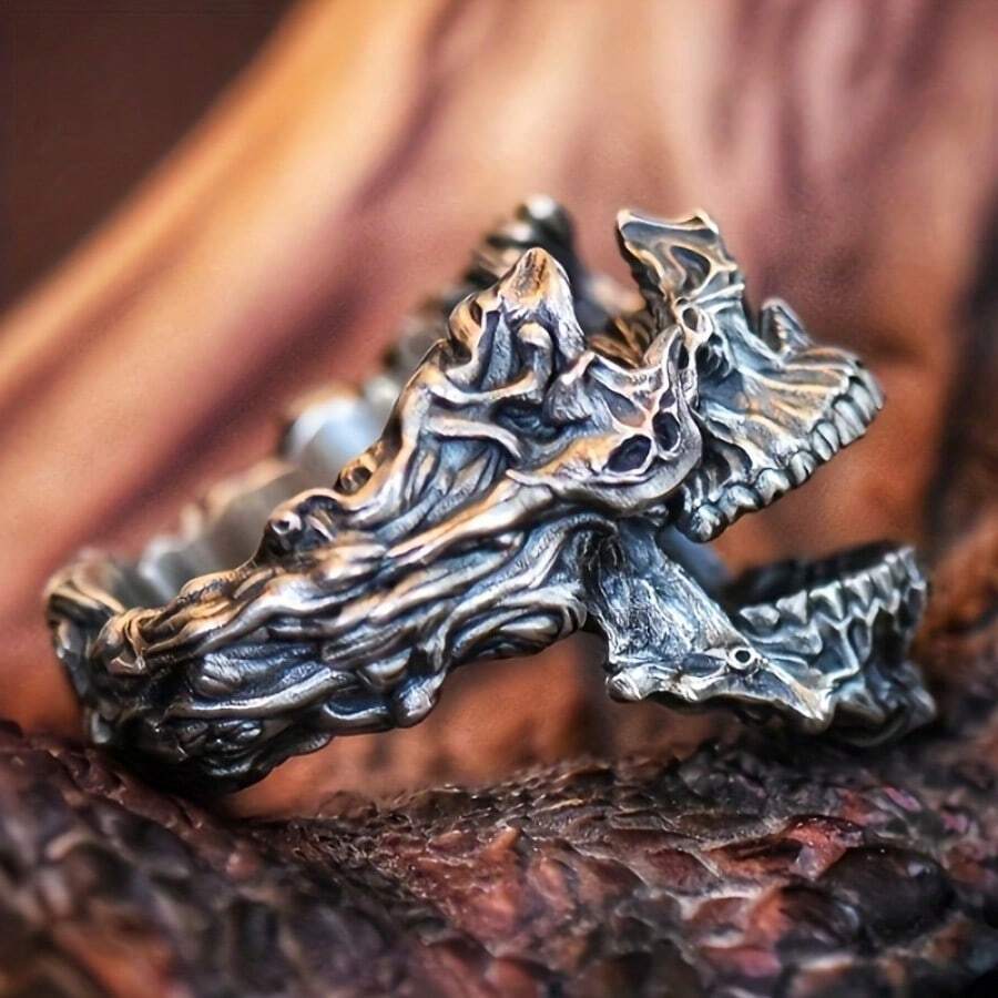 Anillo Vintage Gótico con Másc - Gothic Skull Ring reseña y precio