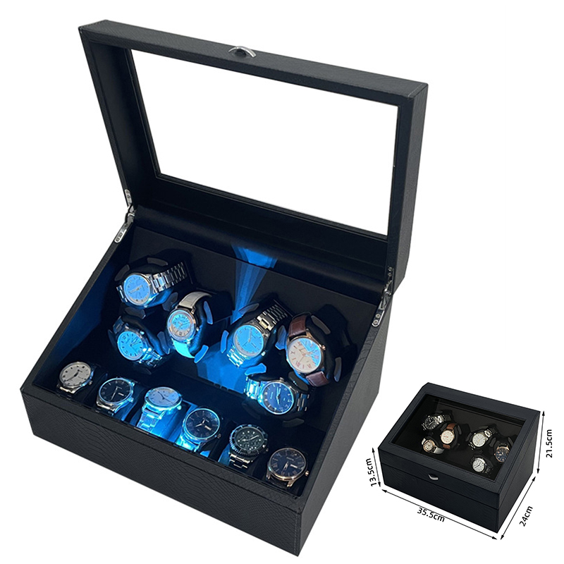 Caja enrolladora de relojes pa - Jewelry Stores With Watches reseña y precio