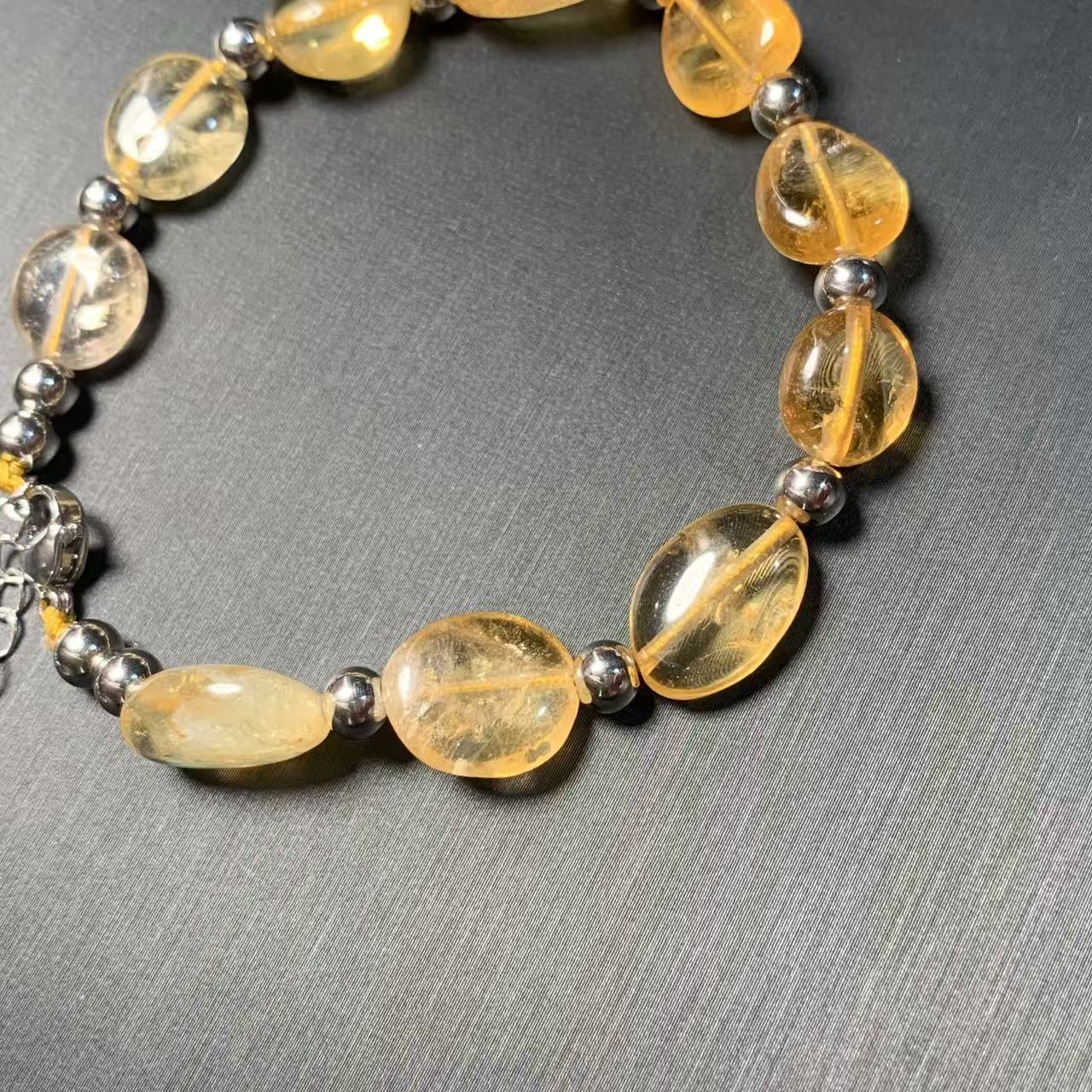 HEYYA-pulsera de citrino Natur - Gemstone Bracelet Healing reseña y precio