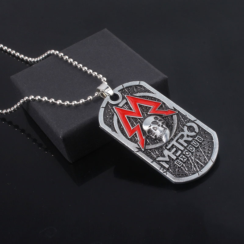Juego Metro Exodus 2033 llaver - Mens Dog Tag Necklace reseña y precio