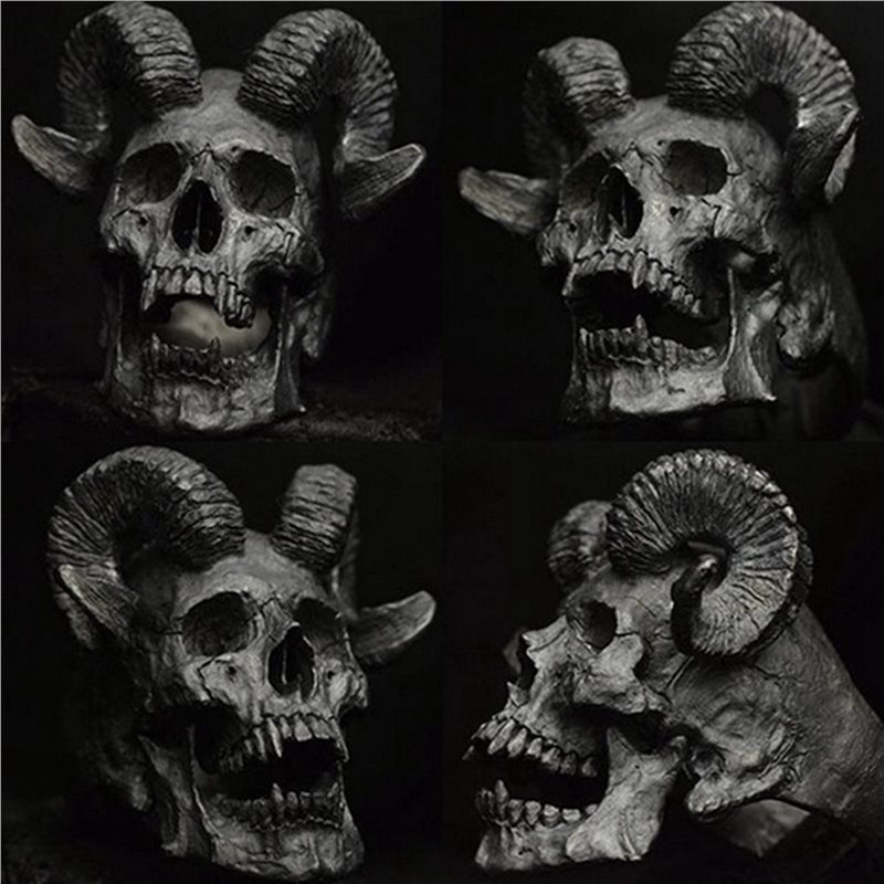 2X Anillo de Acero Inoxidable  - Gothic Skull Ring reseña y precio
