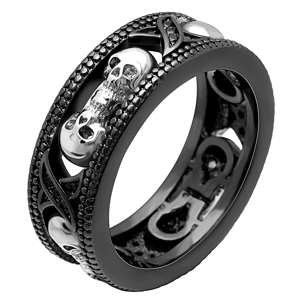 Hainon 2024 nuevo anillo gótic - Gothic Skull Ring reseña y precio