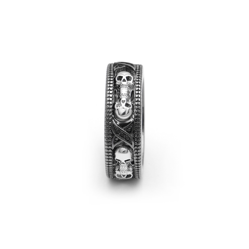 Hainon 2024 nuevo anillo gótic - Gothic Skull Ring reseña y precio
