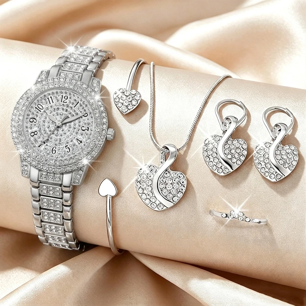 Set de 6 Relojes de Mujer con  - Jewelry Watch Making reseña y precio