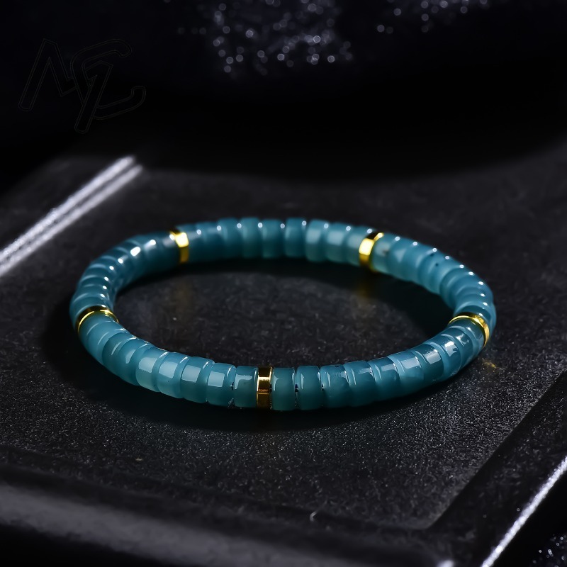 Pulsera de cuentas de jadeíta  - Jewelry & Watches Spółka Z Ograniczoną Odpowiedzialnością reseña y precio