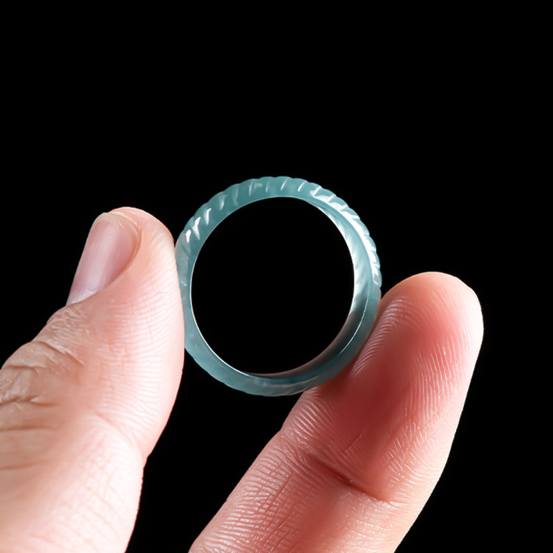Anillos de Jadeíta Birmana Azu - Jewelry & Watches Spółka Z Ograniczoną Odpowiedzialnością reseña y precio