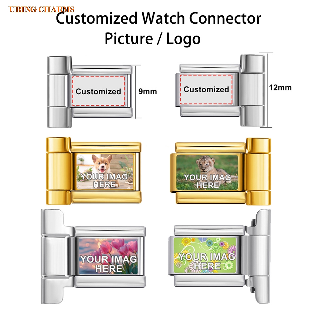 1 par de conector de correa de - Jewelry Making Watches reseña y precio
