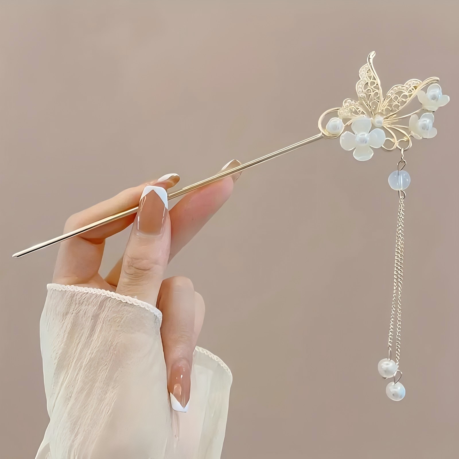 1/6 Uds. Palo para el pelo con - Shop Jewelry & Watches Near Me reseña y precio