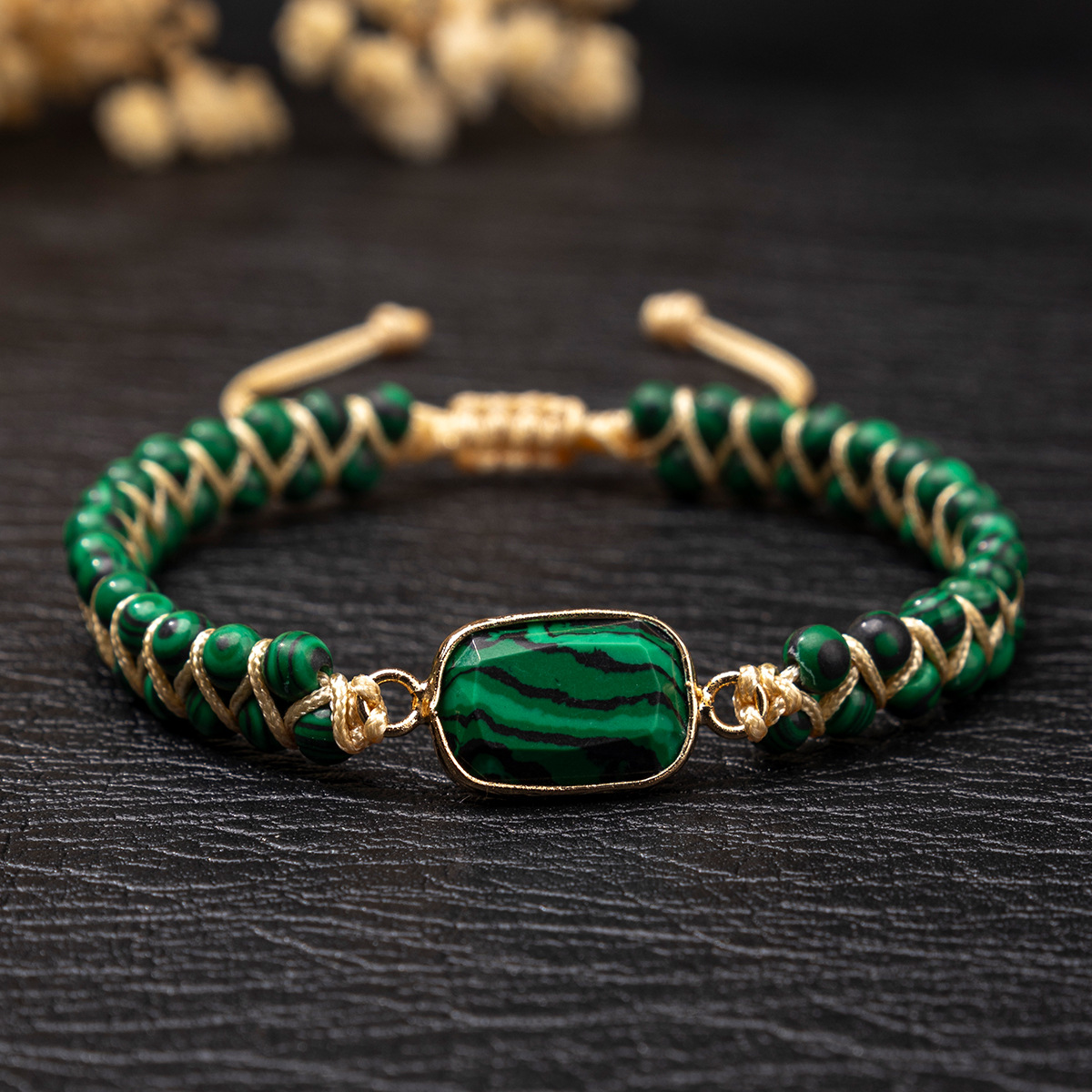 Pulsera Ajustable de Doble Tre - Gemstone Bracelet Healing reseña y precio
