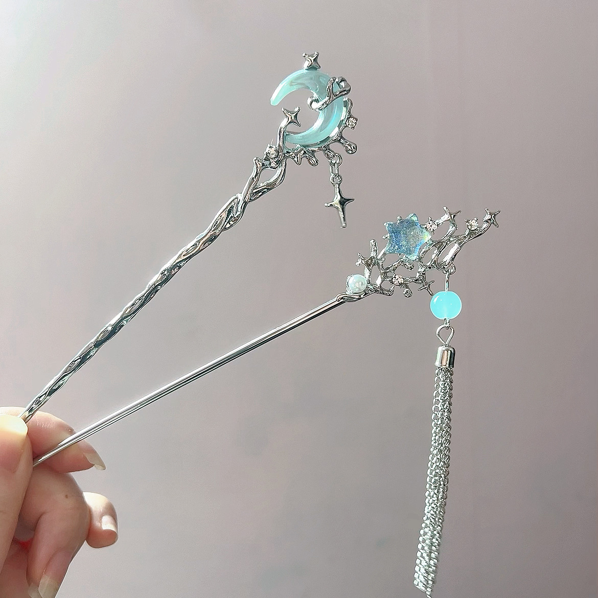 Horquillas con forma de rama d - Shop Jewelry & Watches Near Me reseña y precio