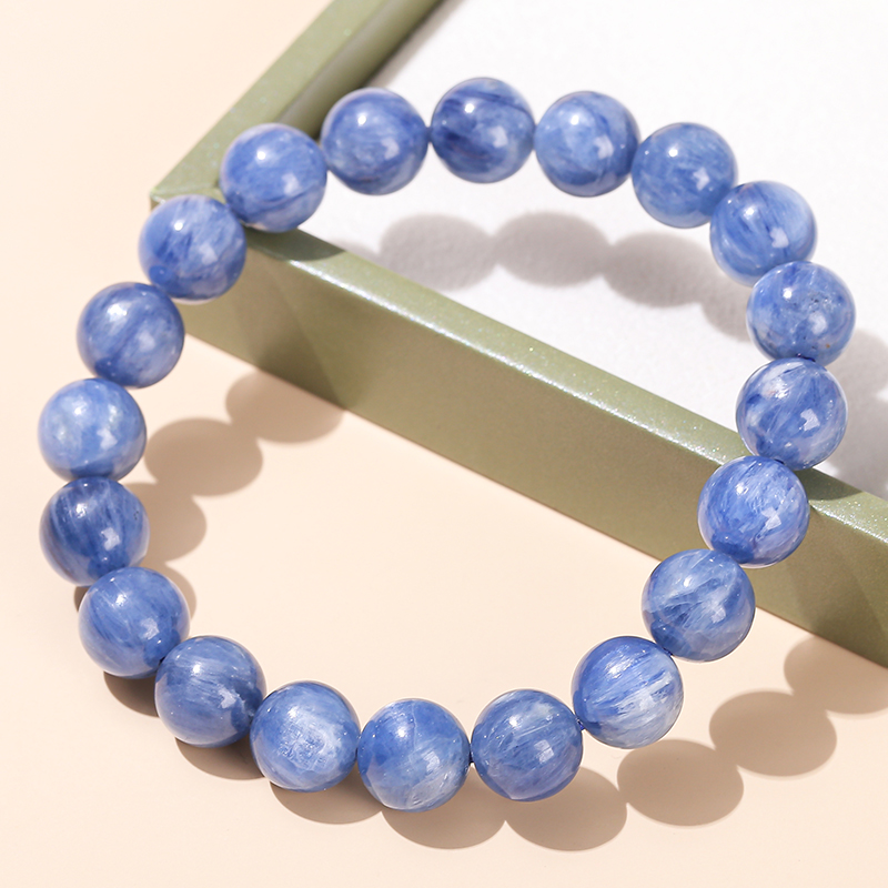 Pulsera de Cianita Brasileña N - Gemstone Bracelet Healing reseña y precio