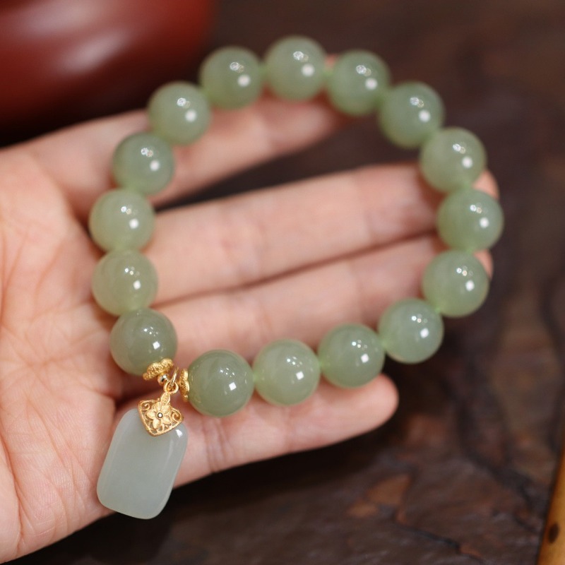 Pulsera de Jade Natural de Hot - Gemstone Bracelet Healing reseña y precio